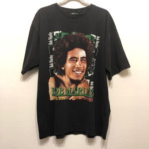 Bob Marley Double Sided Graphic T-Shirt - XXL